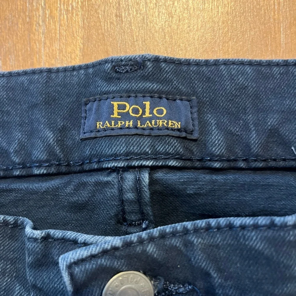 Polo Ralph Lauren Varick Slim Straight Jeans Dark Wash 36x30